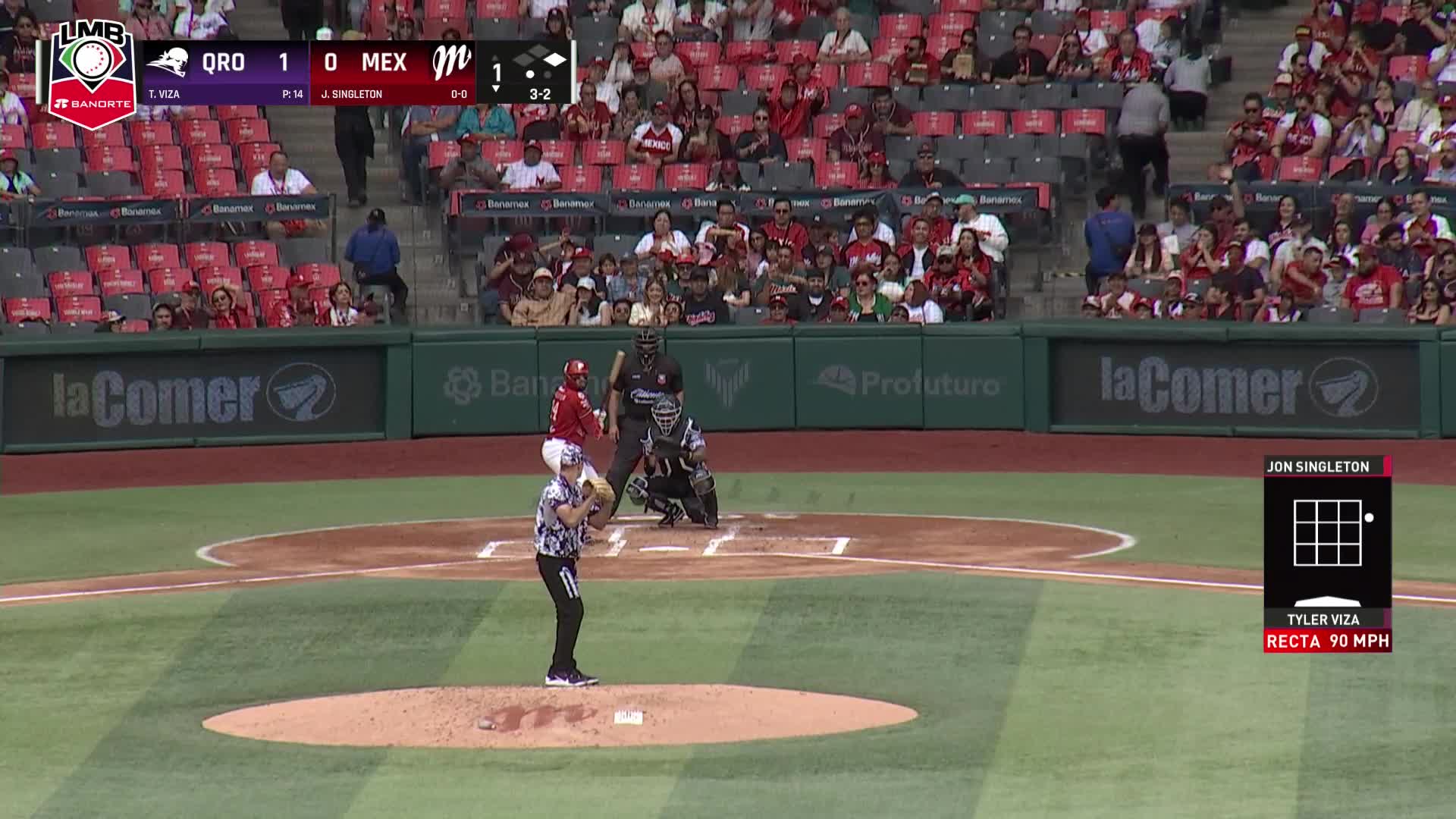 HR Singleton Vs Querétaro Juego 3