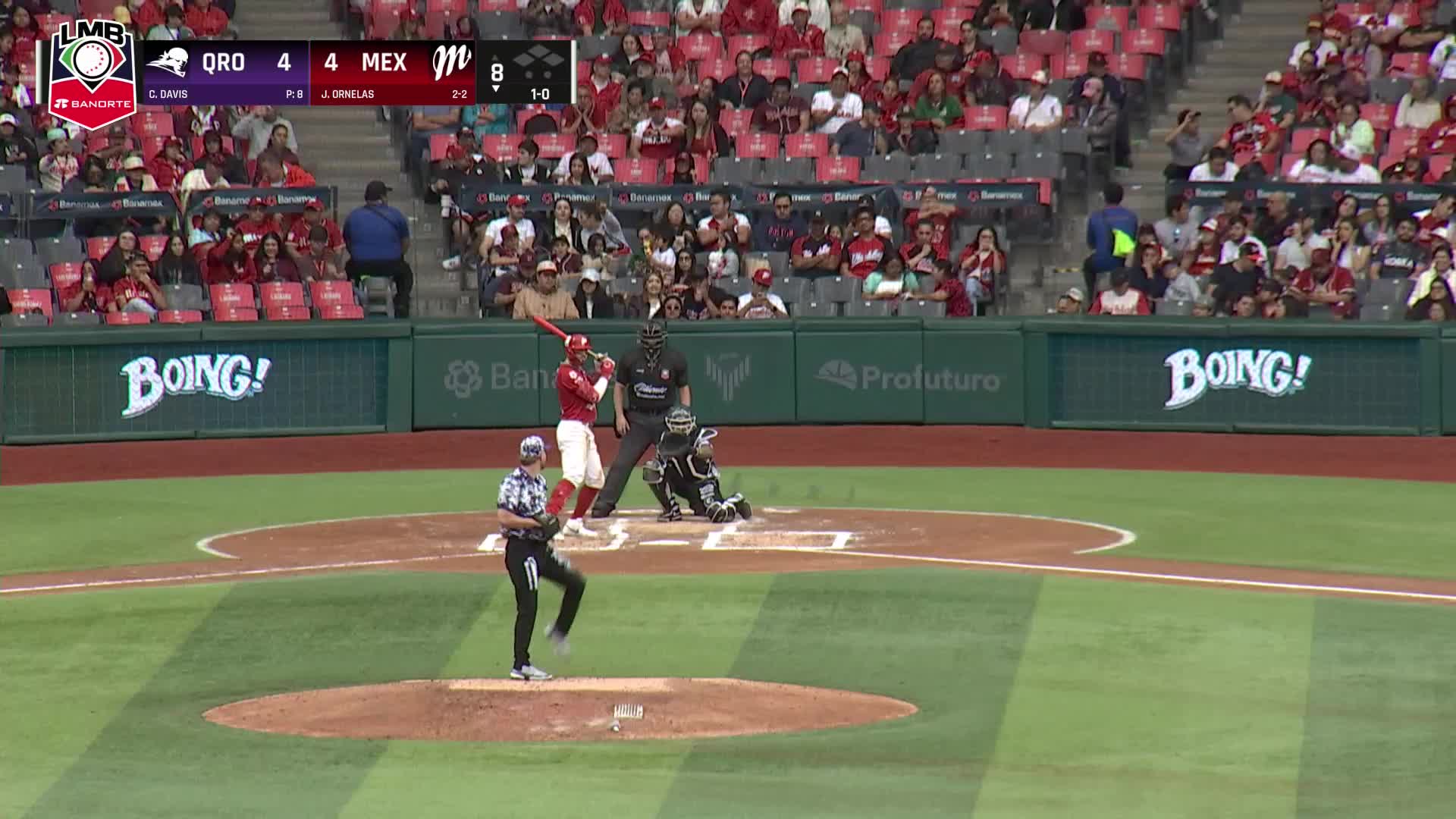 Ornelas Vs Querétaro HR Juego 3