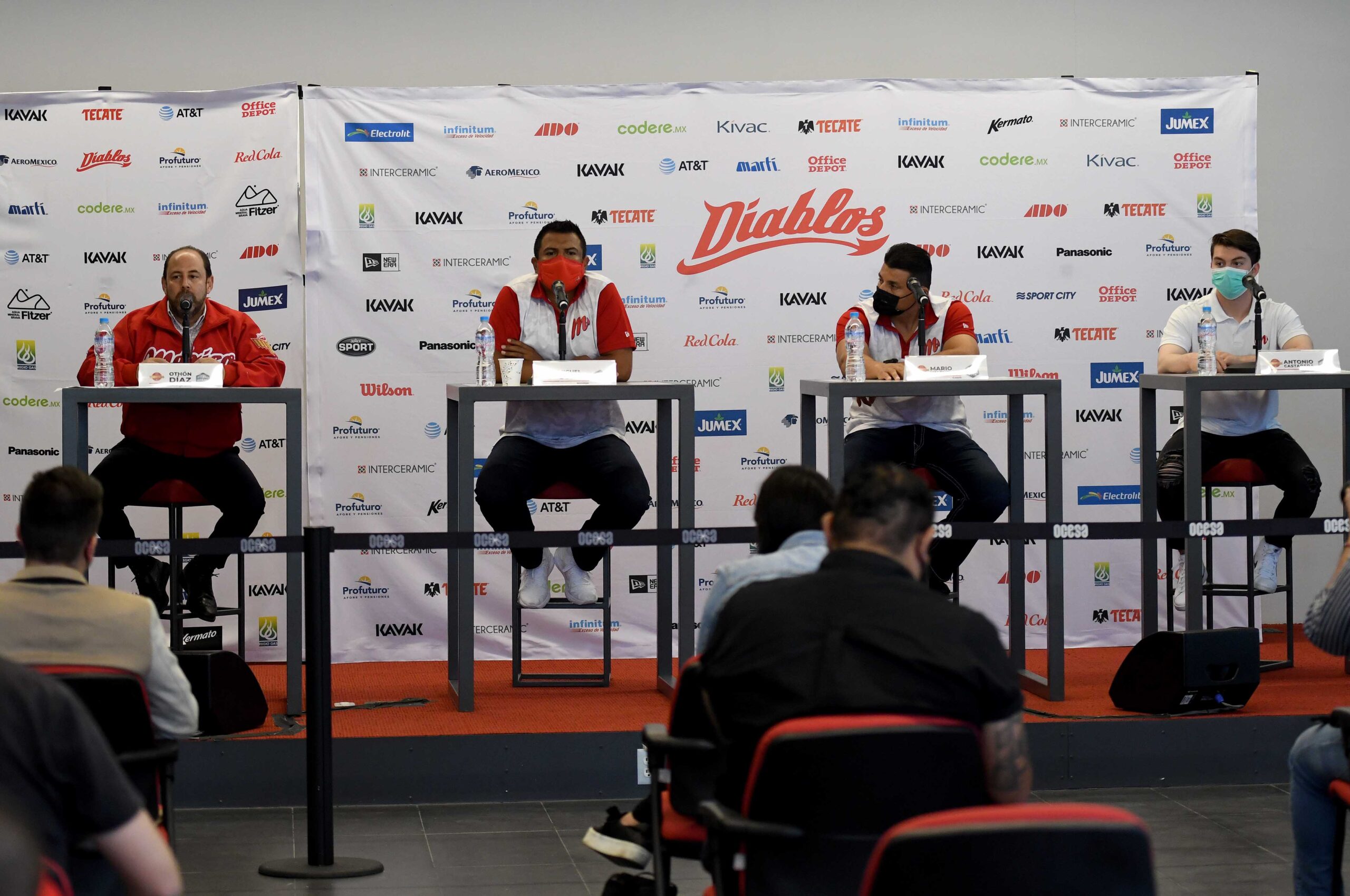 “VENIMOS A DEFENDER EL TÍTULO”: MIGUEL OJEDA, MANAGER DIABLOS ROJOS PARA LA LIGA INVERNAL 2021