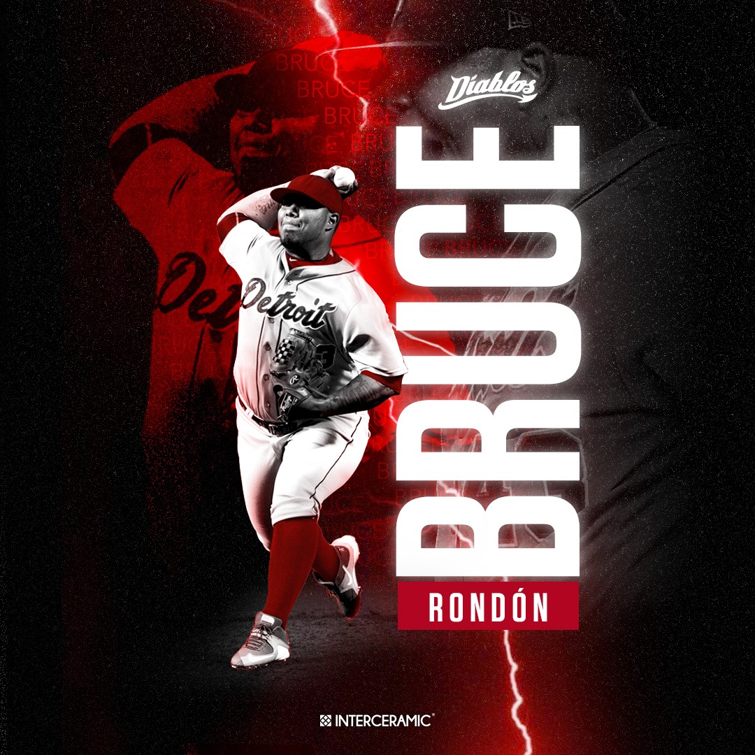 BRUCE RONDÓN LLEGA A LOS DIABLOS ROJOS