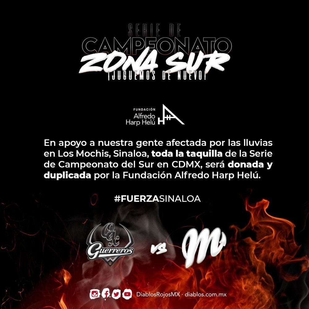 ¡AHORA VA POR LOS DEL NORTE! GUERREROS Y DIABLOS DONARAN TAQUILLA