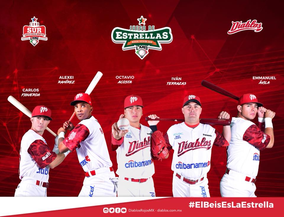 EL MÉXICO TENDRÁ CINCO REPRESENTANTES EN EL JUEGO DE ESTRELLAS DE LA LMB  