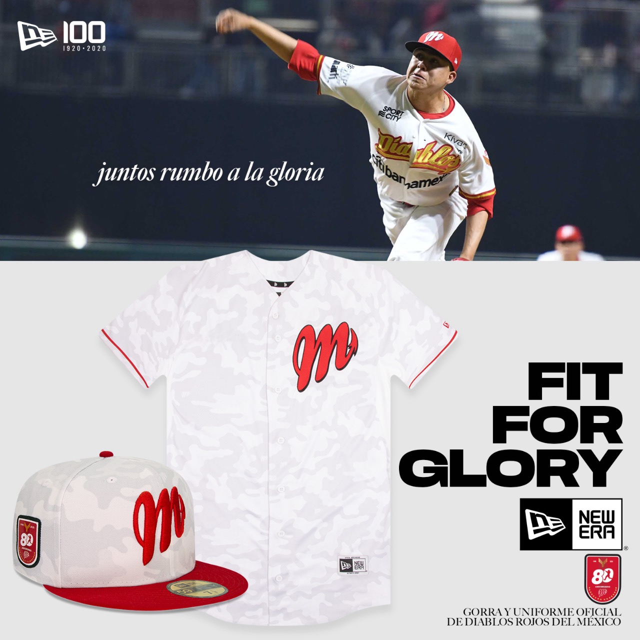 DIABLOS ROJOS DEL MÉXICO PRESENTÓ LOS UNIFORMES PARA EL 2020
