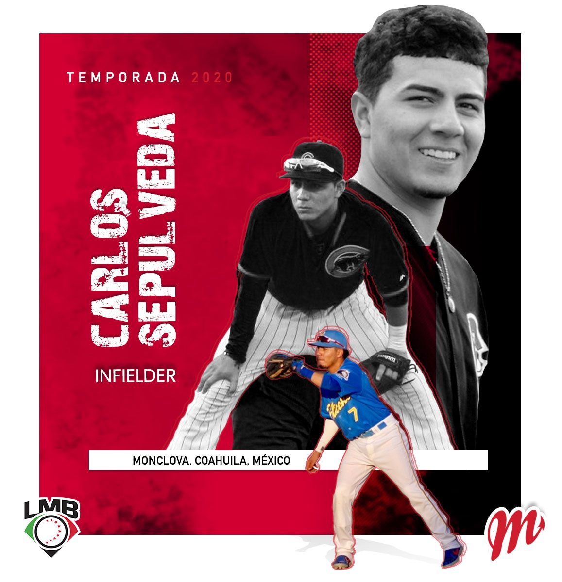 EL JOVEN CARLOS SEPÚLVEDA SE UNE A LOS DIABLOS ROJOS