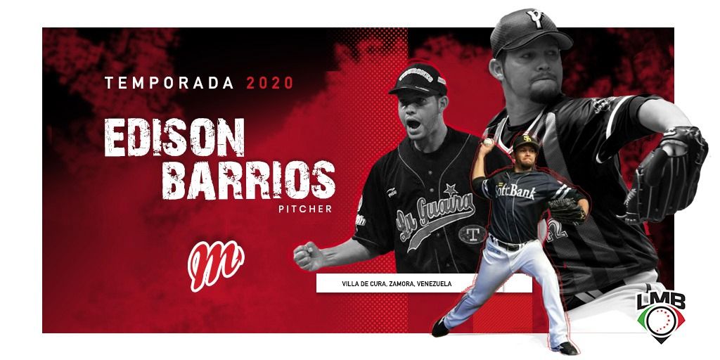EL LANZADOR EDISON BARRIOS DISPUESTO A SER ABRIDOR O RELEVISTA