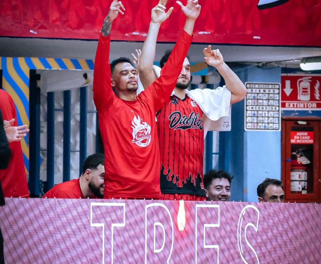 DIABLOS ROJOS LLEGA A CINCO TRIUNFOS AL HILO CON UNA JORNADA DE 108 PUNTOS ANOTADOS