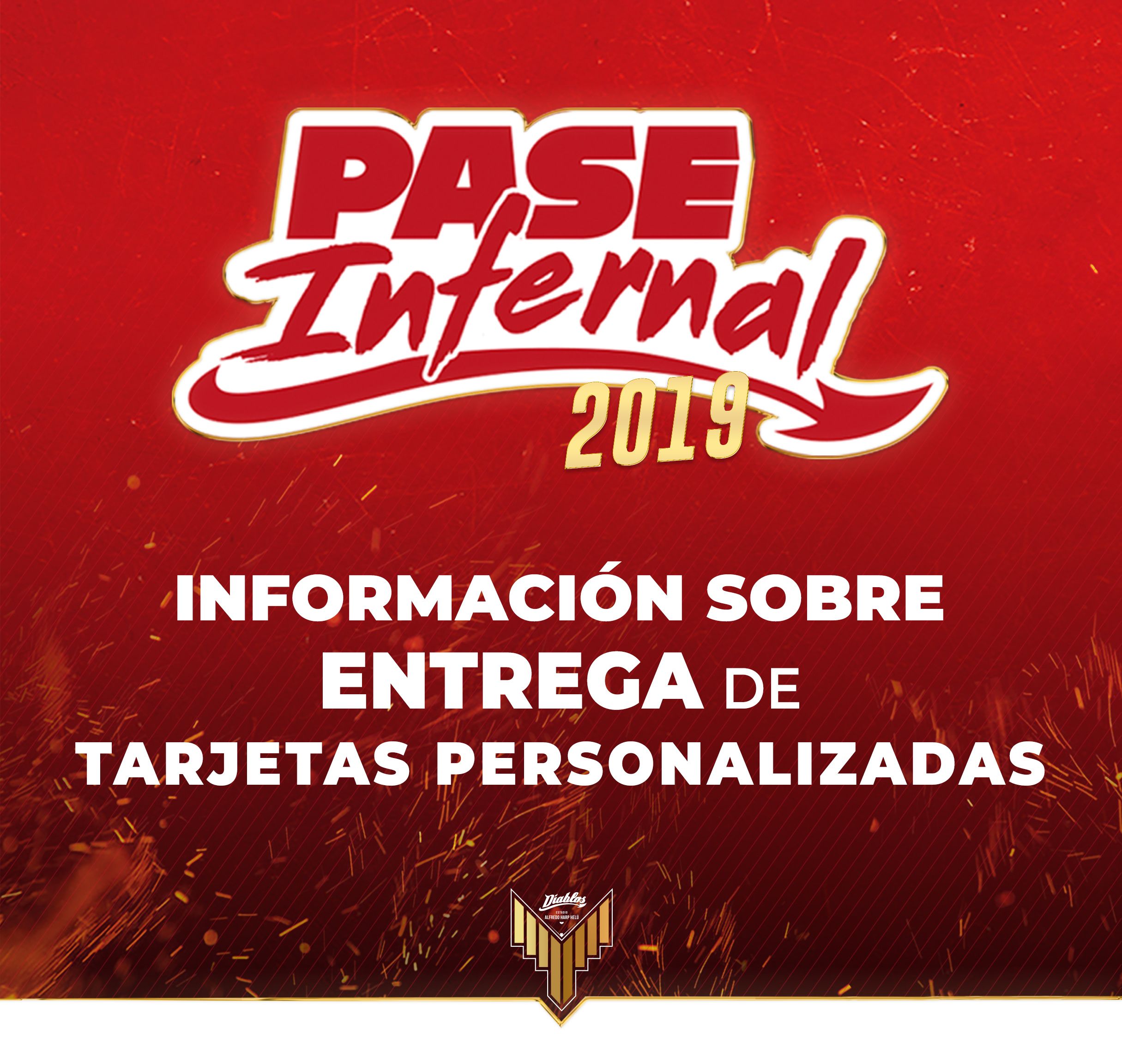Información sobre entrega de tarjetas personalizadas