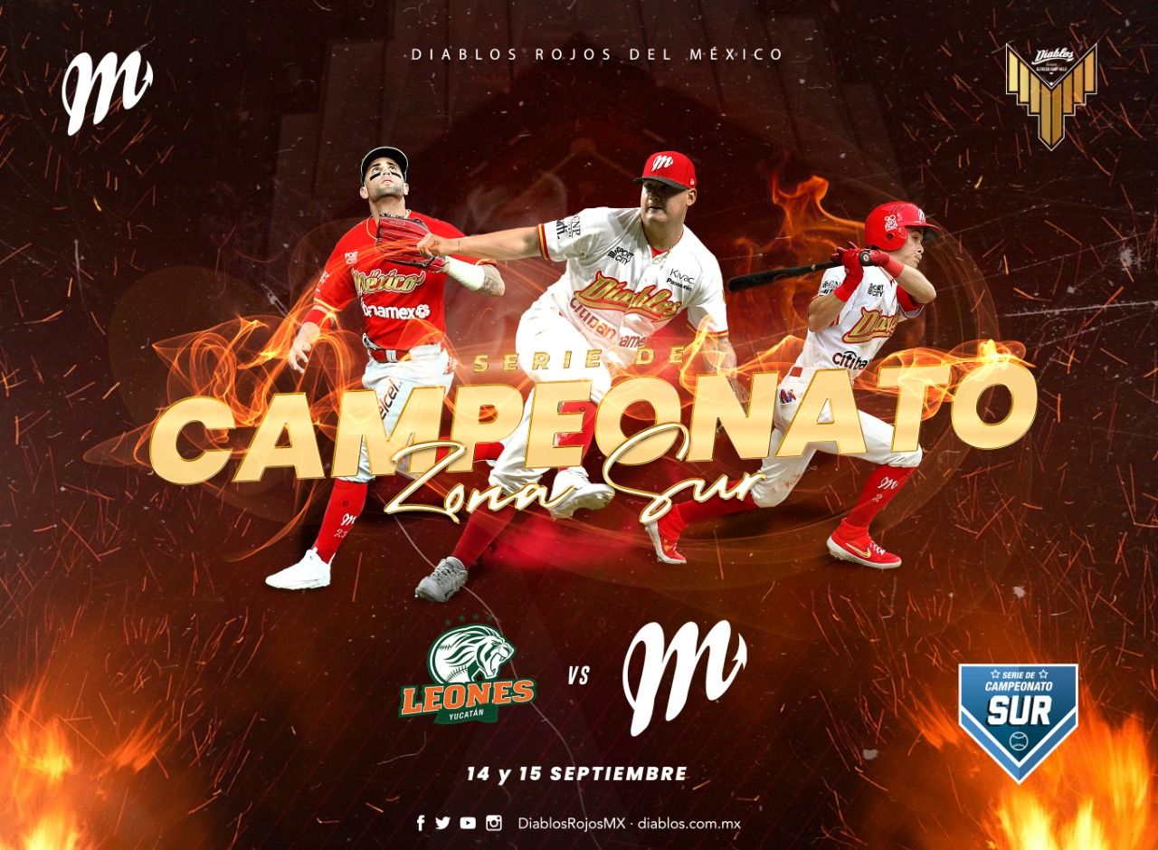 LEONES VS DIABLOS ROJOS POR EL CAMPEONATO DEL SUR