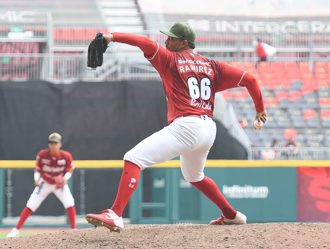 “Vine para ganar”: JC Ramírez, abridor Diablos Rojos