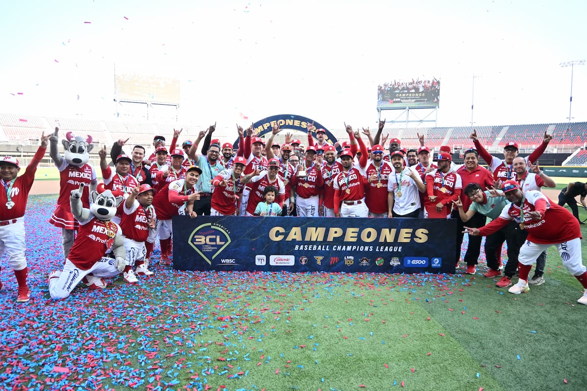 ¡Historico! Diablos Rojos es campeón de la Champions League
