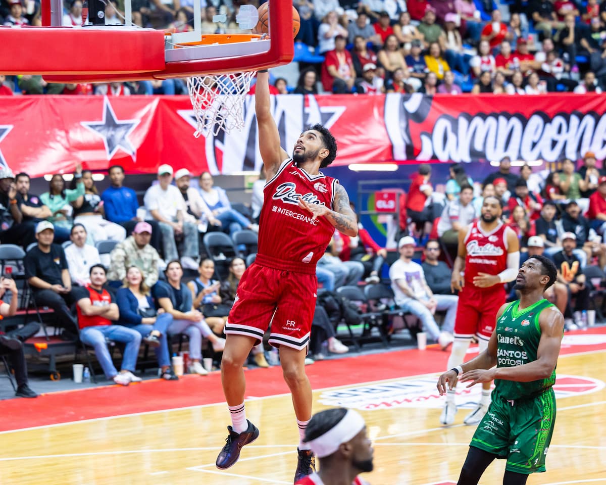 DIABLOS MANTIENE EL INVICTO EN CASA AL GANAR PRIMER JUEGO A SANTOS