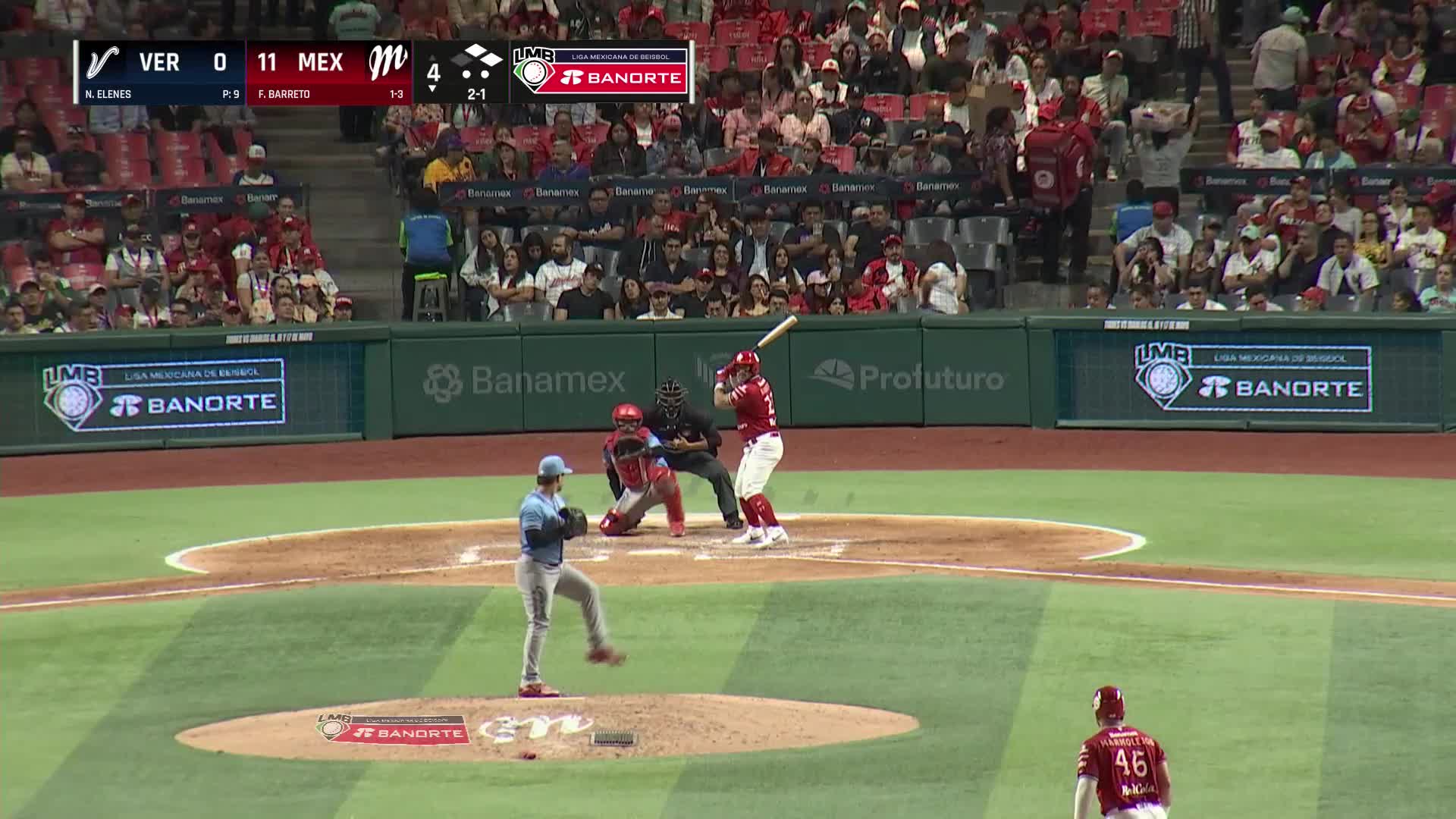 HR de Barreto Vs el Águila