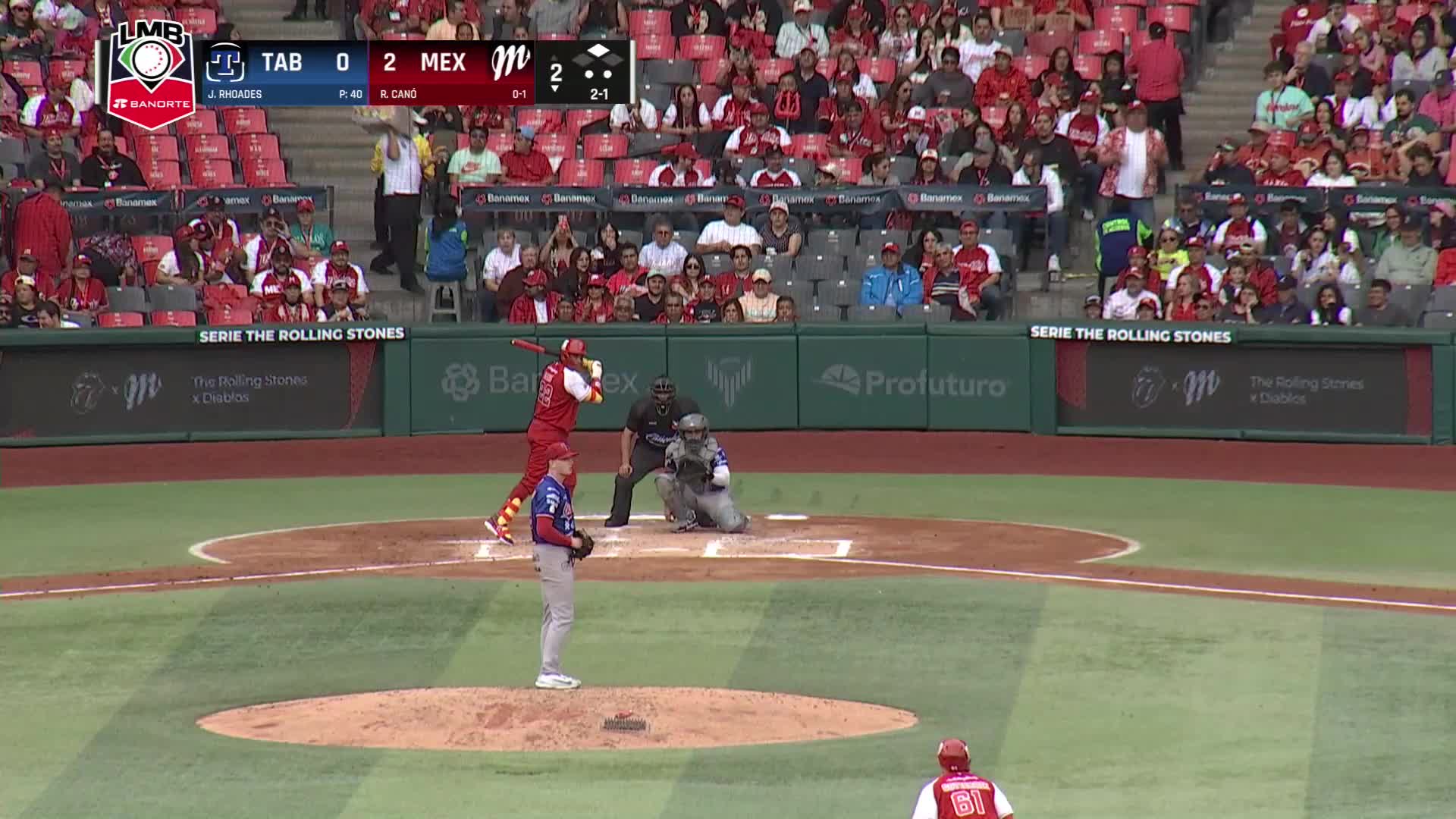 Doblete Canó Vs Olmecas