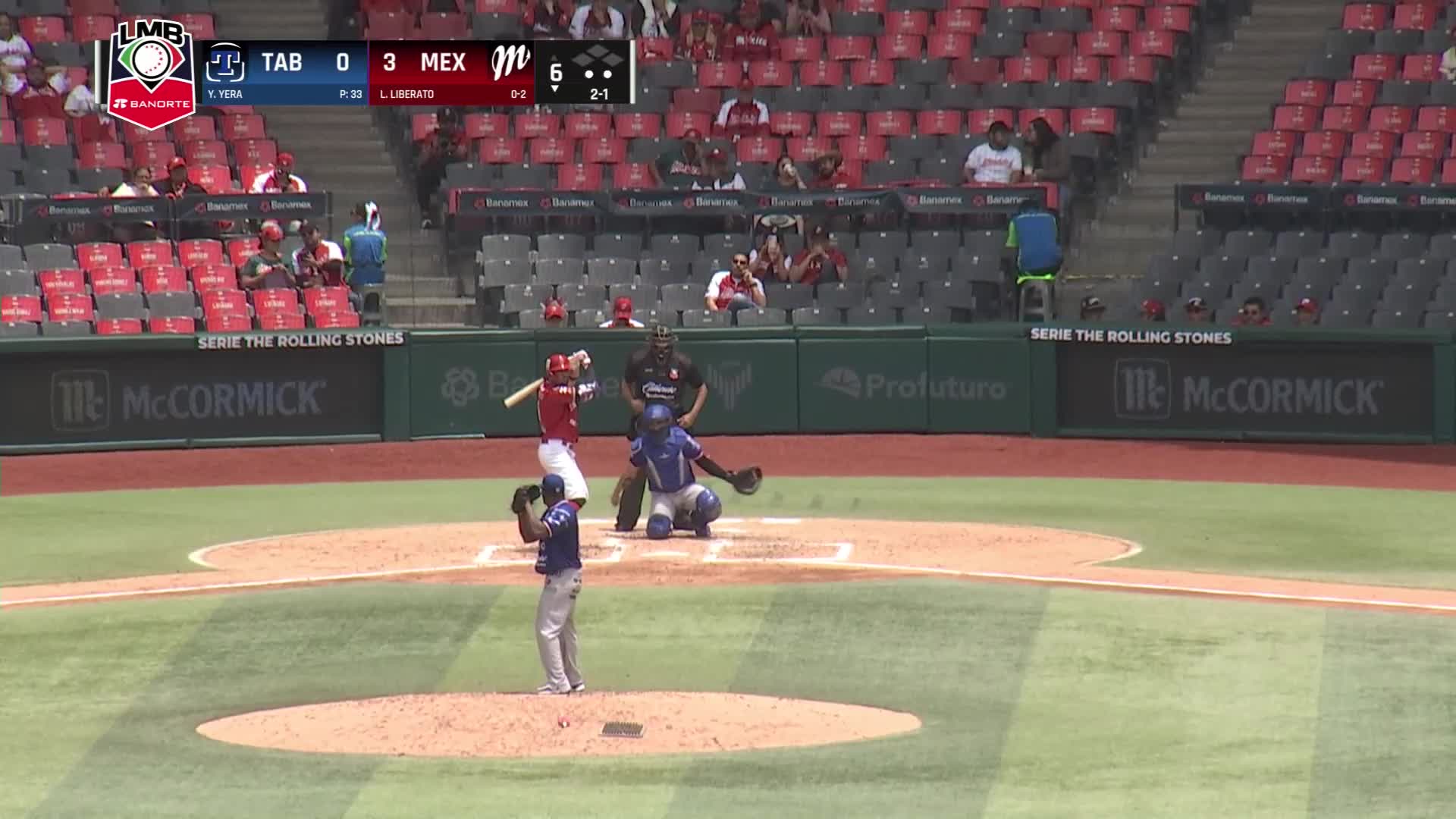 HR Liberato vs Olmecas